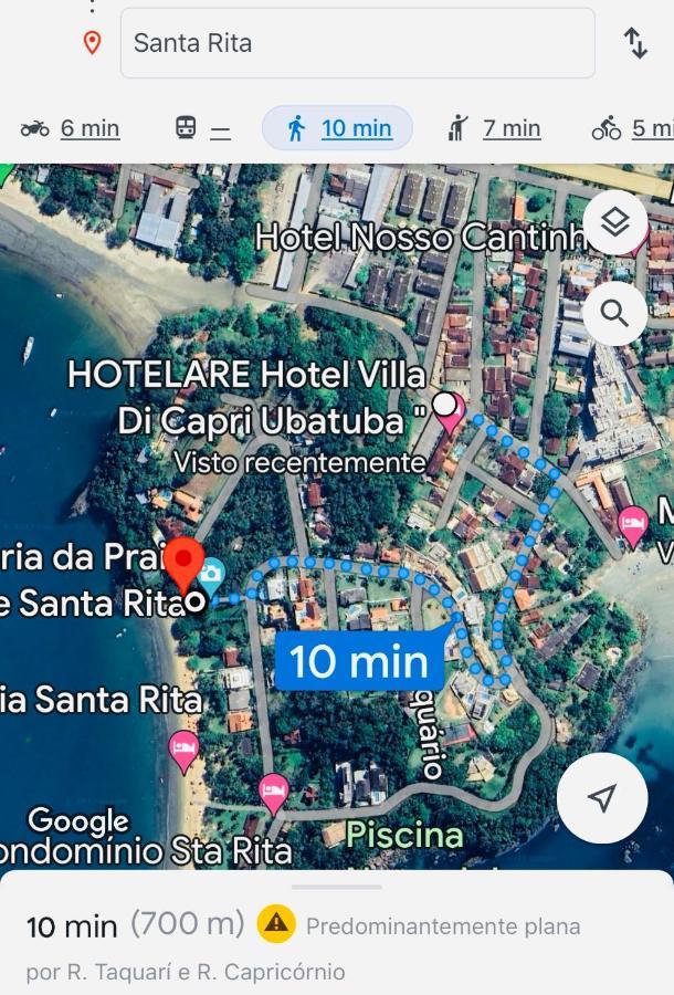 Apartamento Com Acesso A Pe A Santa Rita - Enseada - Ubatuba Exterior foto